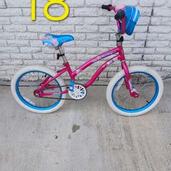 18"Girl Bike Used But Ready To Ride 