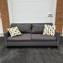 Modern Gray Sofa *FREE Delivery 🚚 
