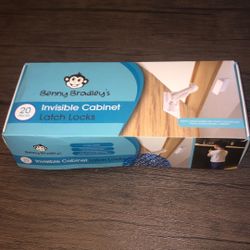 Invisible Cabinet Latch Locks