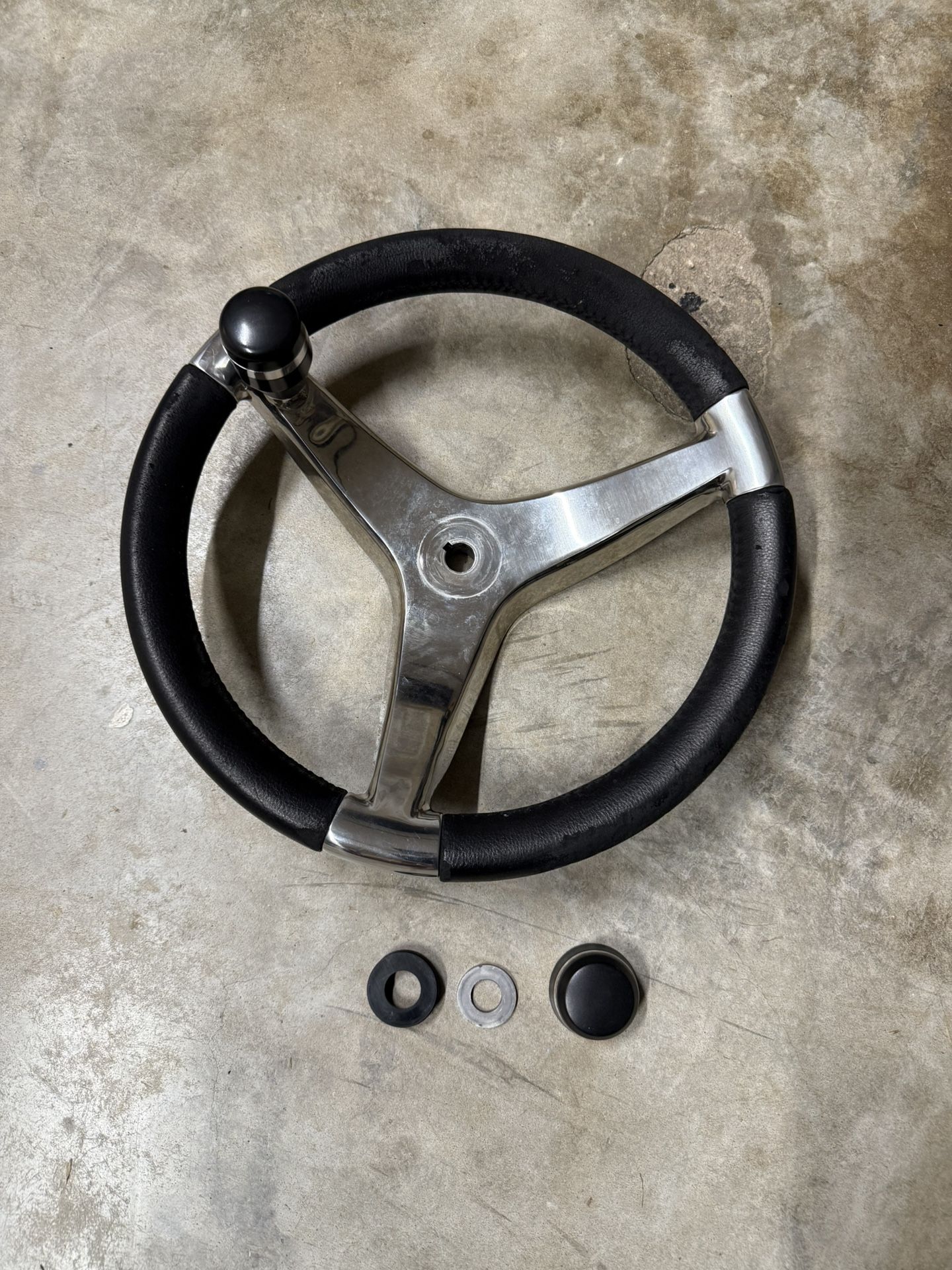 Steering Wheel For Boat 13.5in Used