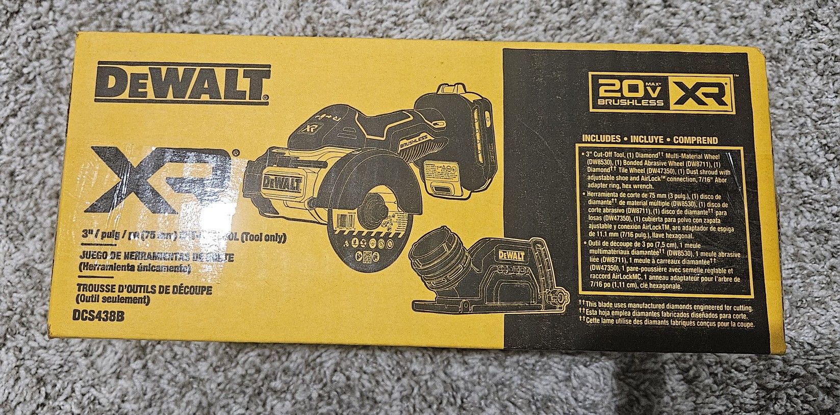 Dewalt XR 20V Cut off tool