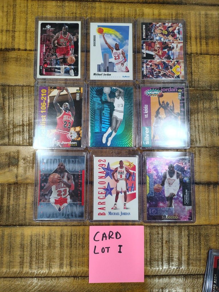 Michael Jordan Card Lot