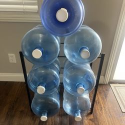 5 Gallon Water Bottles And Stand