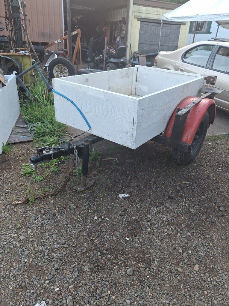 Motor Bike, Or Utility Trailer