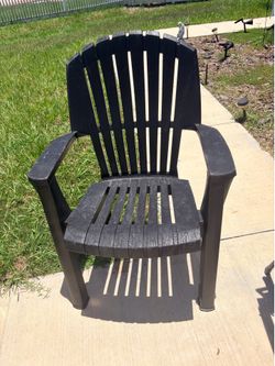 Good sturdy outdoors chair