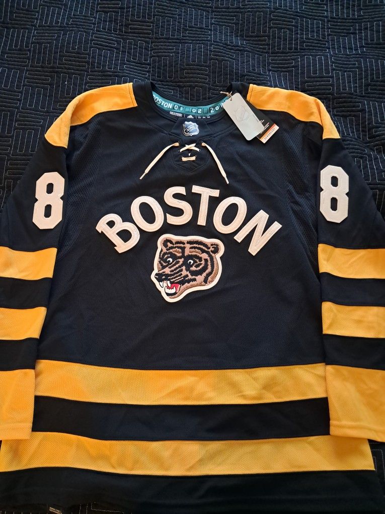 NHL Adidas Boston Winter Classic Pastrnak Jersey