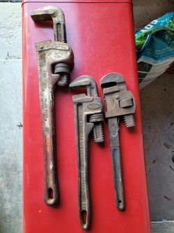 Old Large Pipe Wrenches