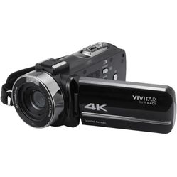 Vivitar 4K Digital Camcorder Black DVRE401-BLK-STK-4 BRAND NEW IN BOX
