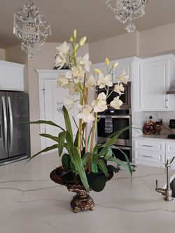 Faux Orchids Arrangement