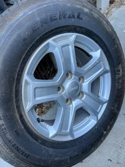 Rims  and tires for jeep or ram Dodge