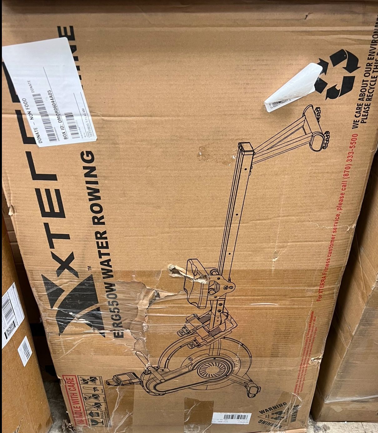 ERG550W Water Rowing Machine