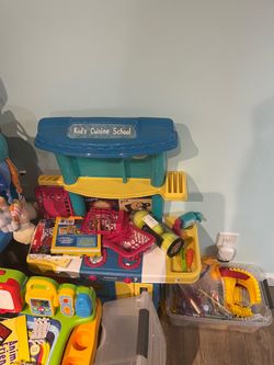This is a little kitchen for kids