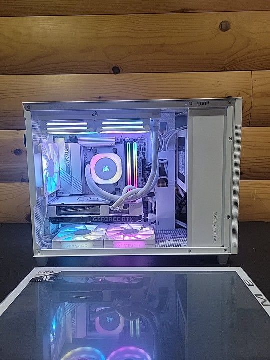 White Gaming PC RTX 4060 Ti OC