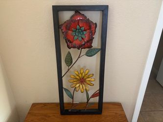 3-D Floral Wall Art Decor