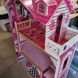 Large Wooden Doll House