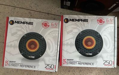 Memphis Street Reference Pro 6.5” speakers (2)
