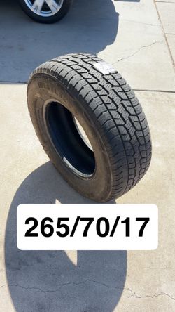 (1)265/70/17 Westlake Radial SL369 A/T