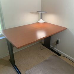 Solid Wood Surface Work Desk