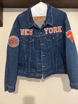 New York Knicks Denim Jacket