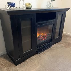 Electronic Fireplace TV Stand For 50 In TV