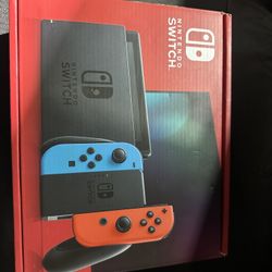 Nintendo Switch & Mario Kart Game BRAND NEW