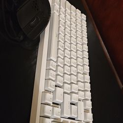 Drunkdeer A75 Rapid Trigger Keyboard With Hyper X Pudding RGB Keycaps 