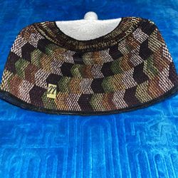 Handmade Hausa–Cap Traditional West African Embroidered Kufi Hat | Size 22 Inch