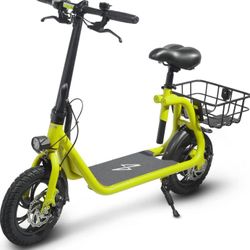 E-Bike with Seat 15 MPH
