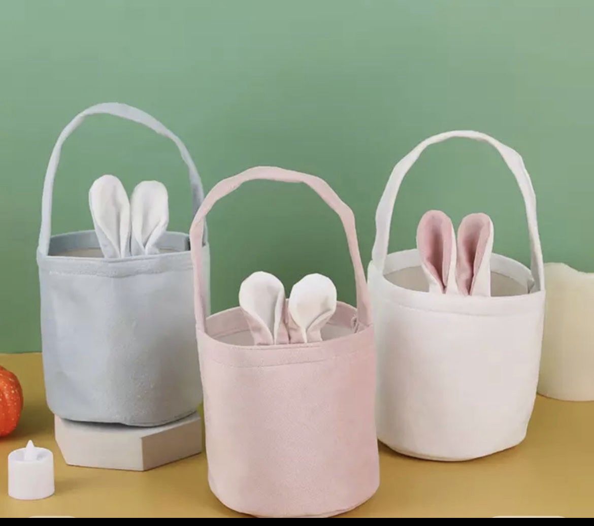 Easter Day Decoration Cartoon Bunny Ears Basket