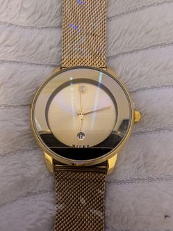 Miler Gold Mesh Strap Watch