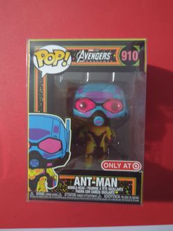 Funko Pop! Target Exclusive Marvel Ant-Man Black Light Avengers Blacklight