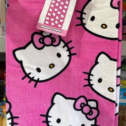 Beach Towel Hello Kitty