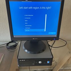 Dell computer with monitor (pending)