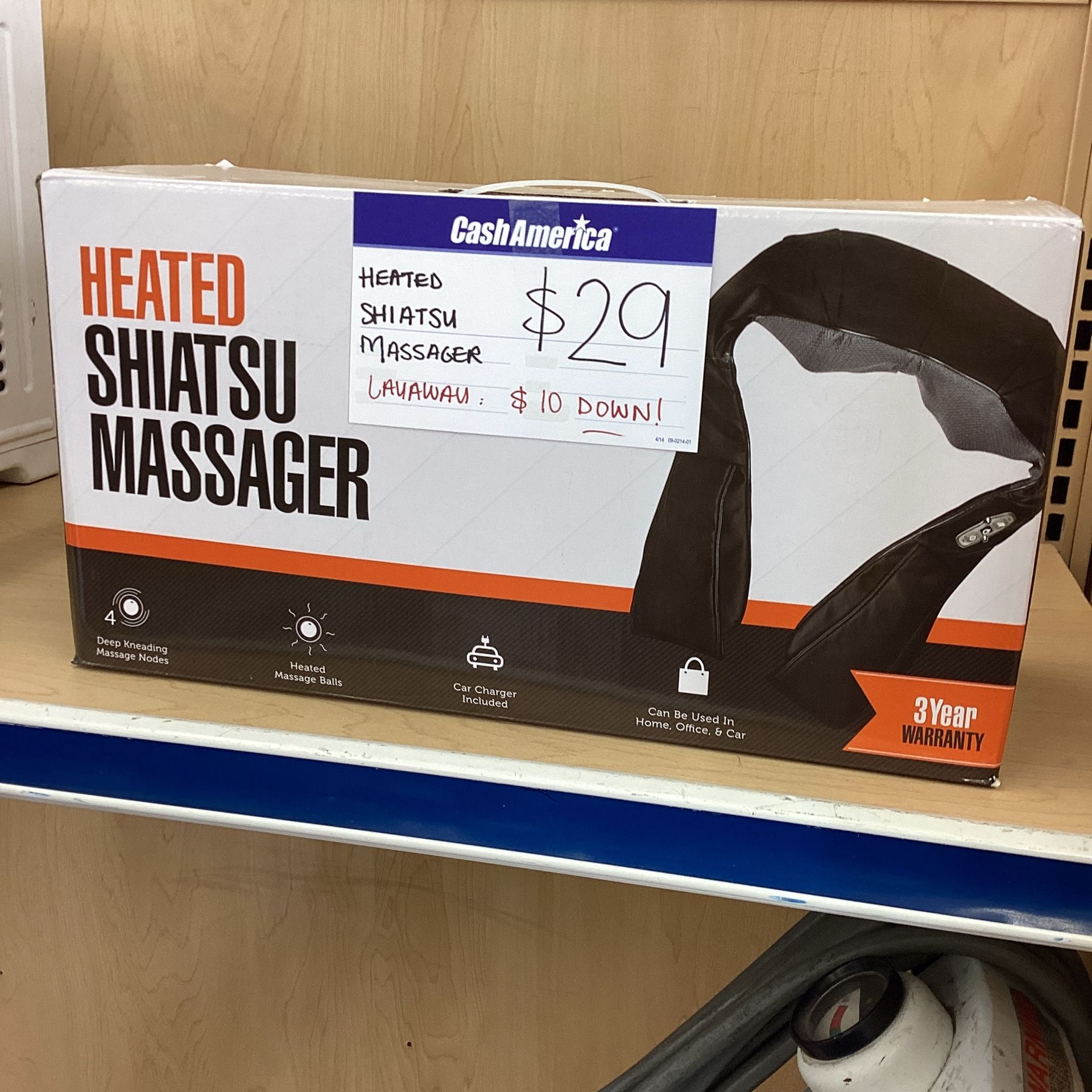 Heated Shiatsu Massager