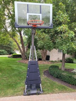 Reebok 60 in acrylic portable basketball hoop