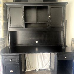 Black Executive Desk