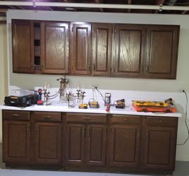 Kitchen cabinets