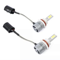 9007 LED Bulbs Super Bright White Lights New In Box