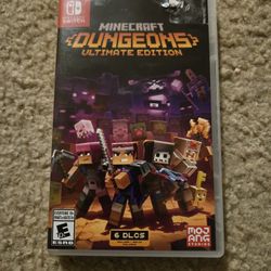 Minecraft Dungeons For Nintendo Switch
