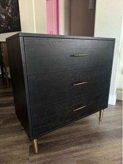 Modern Black Dresser