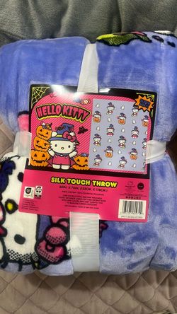 Hello Kitty Halloween Throw