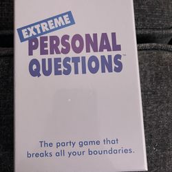 Xtreme personal Questions game 