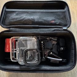 GoPro Accessory Bundle – Mounts, Waterproof Case & Carrying Case