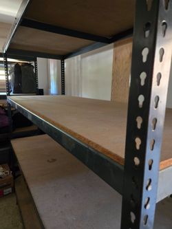 Extra Large Heavy Duty Garage Shelves 2 Available