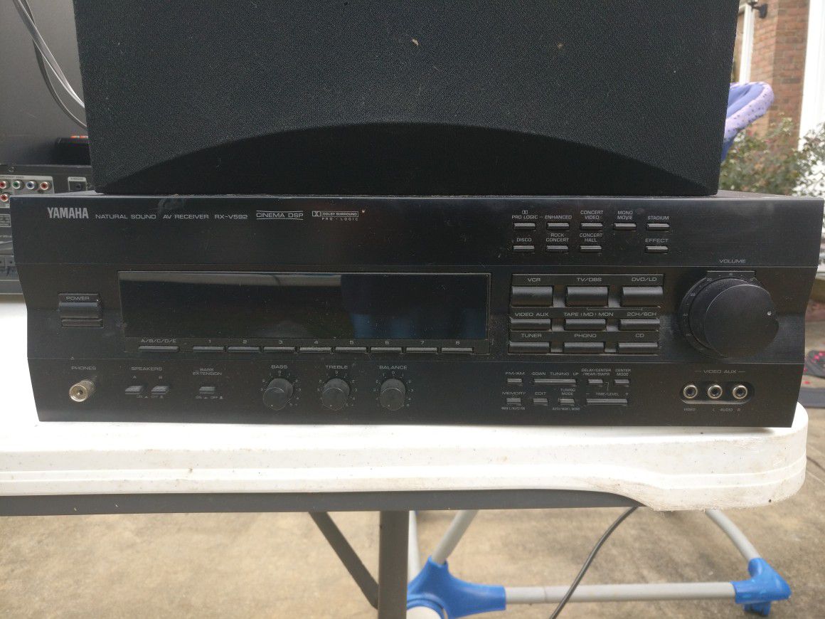 Yamaha audio receiver