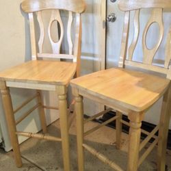 Bar Stool / Wooden Chair