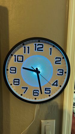 Light up Analog Clock