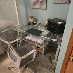 Desk And Chair Perfect Condition 