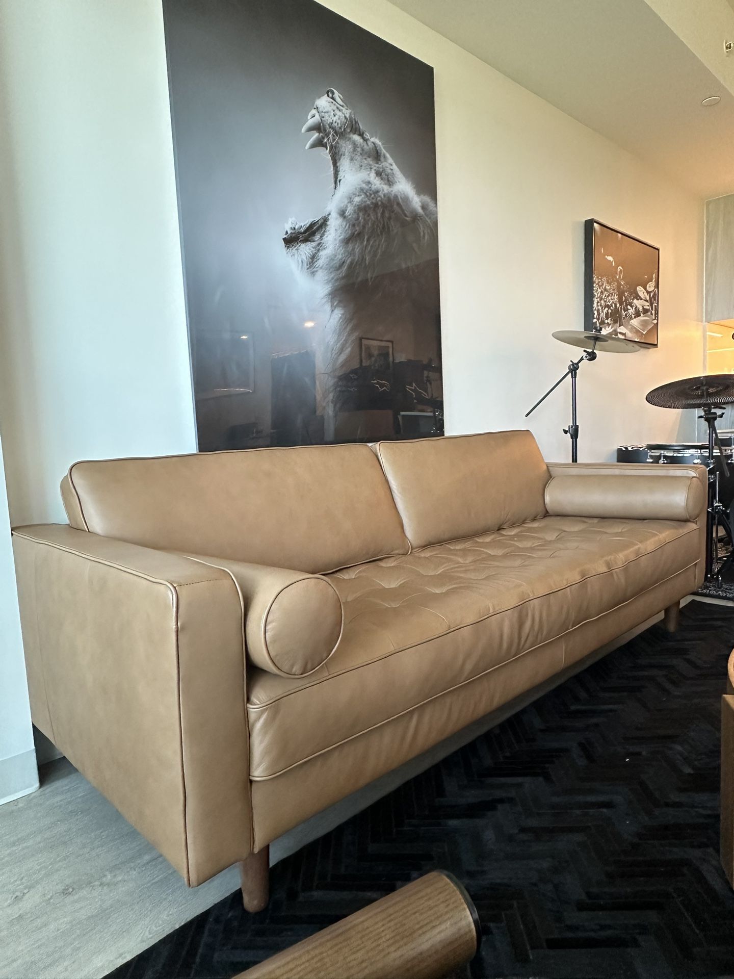 Leather Couch