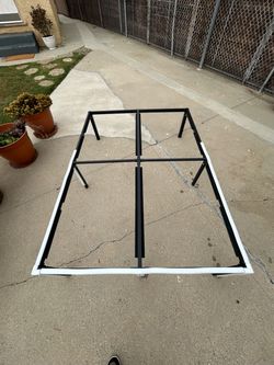 Full size bed frame with some padding
